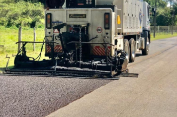 Foto - Pavimentação Asfáltica - Caldas