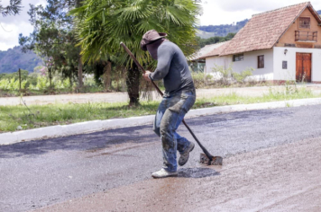 Foto - Pavimentação Asfáltica - Caldas