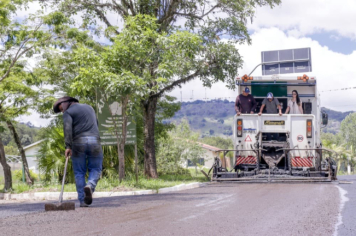 Foto - Pavimentação Asfáltica - Caldas