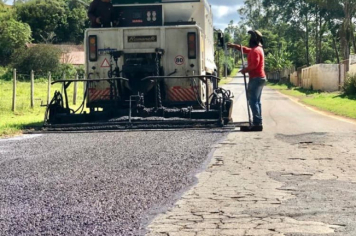 Foto - Pavimentação Asfáltica - Caldas